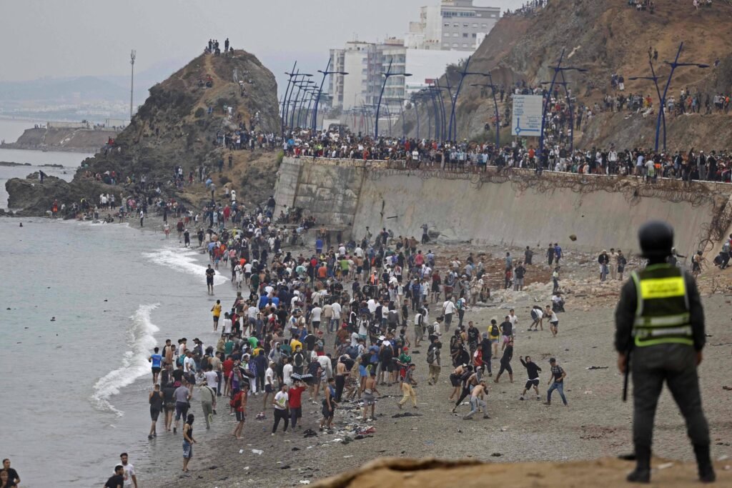 Ceuta expõe uso político de foto sobre migrantes - 06/08/2026