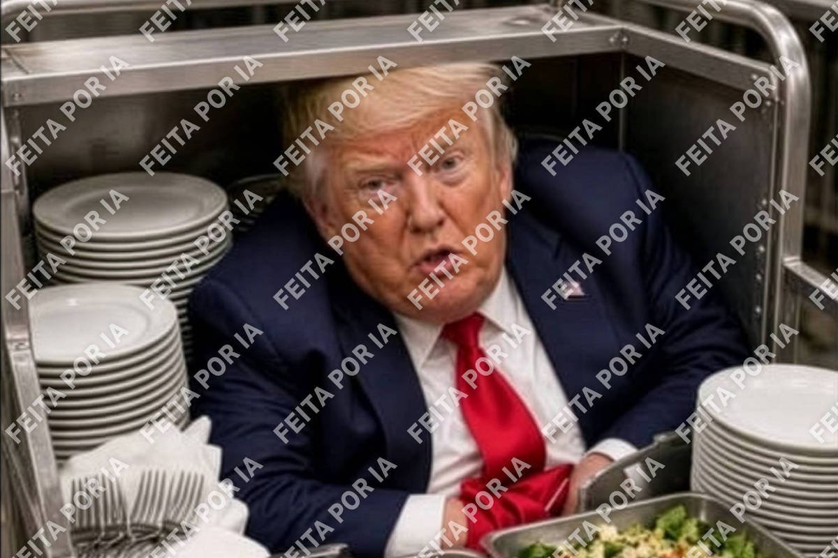 Perfil de embaixada do Irã zomba de Trump com meme