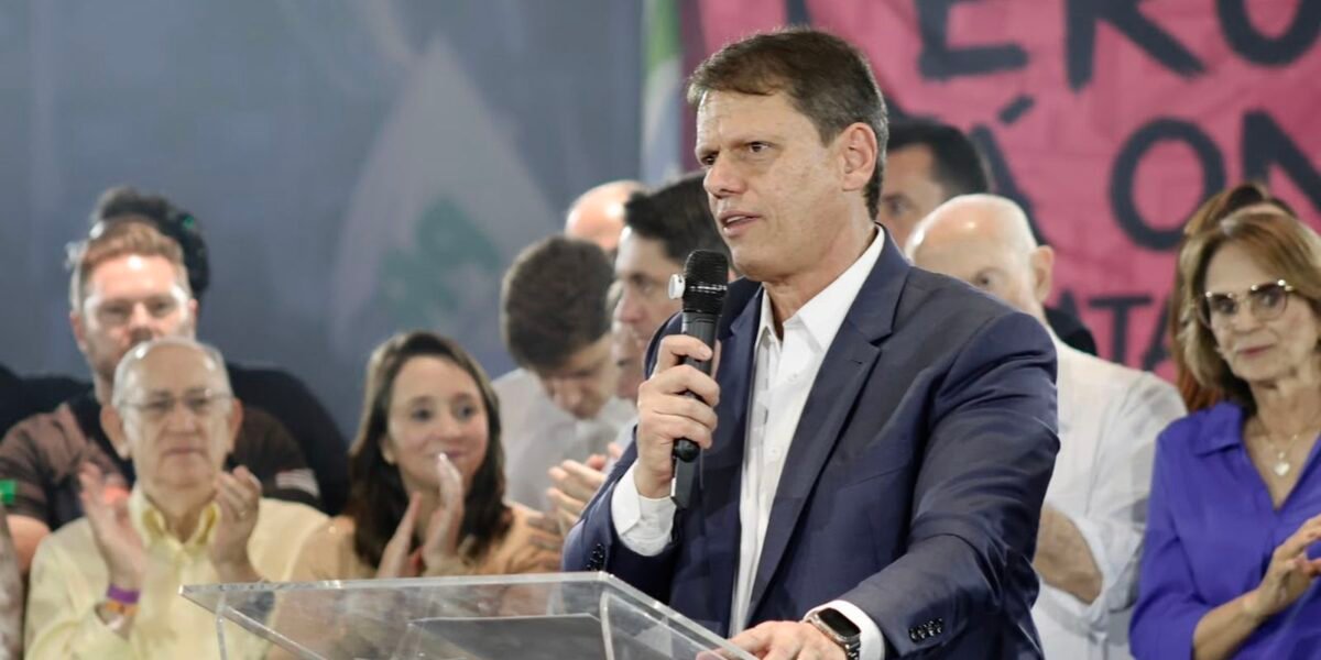 Republicanos lança candidatura de Tarcísio ao governo de São Paulo