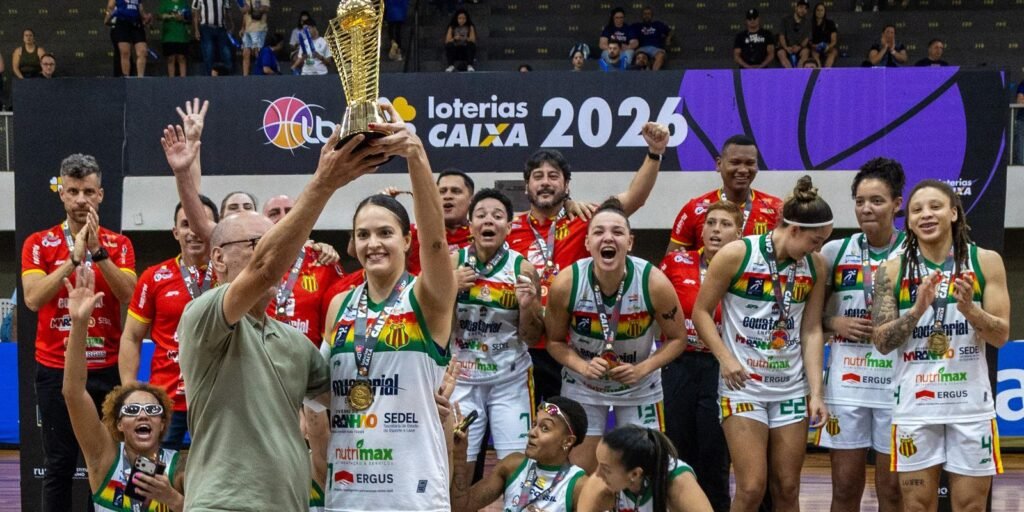 Sampaio Basquete é campeão da Liga Nacional de Basquete Feminino